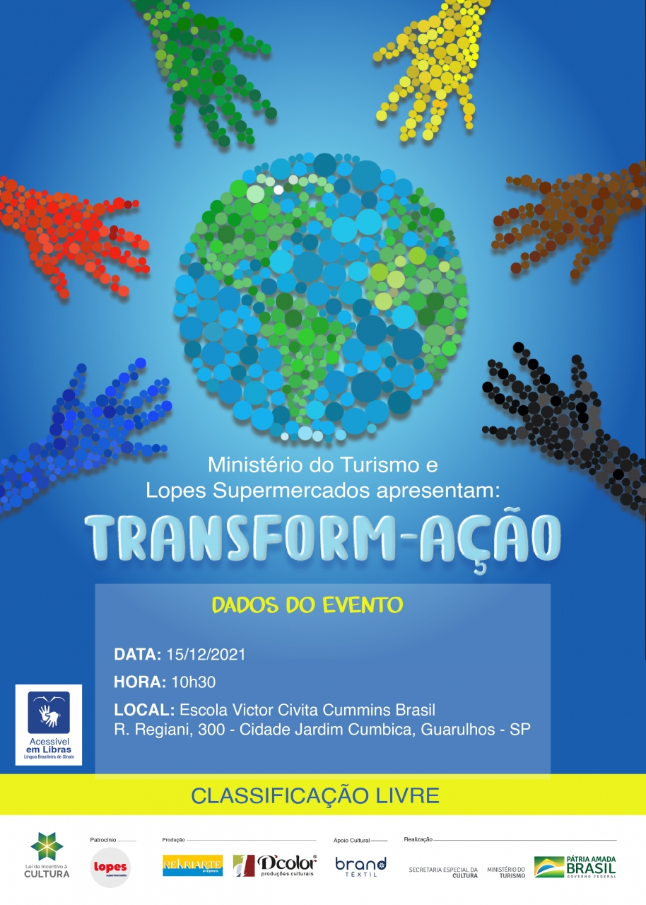 Cartaz Transform-ação  Guarulhos